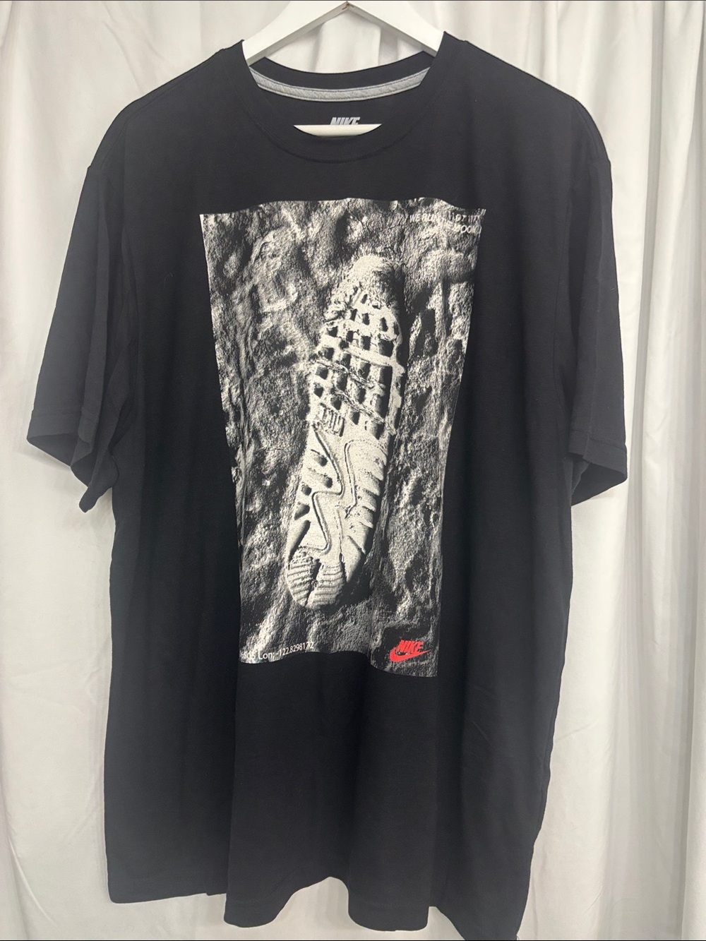 Nike Air Max 90 Moon Landing Graphic T-Shirt Black
